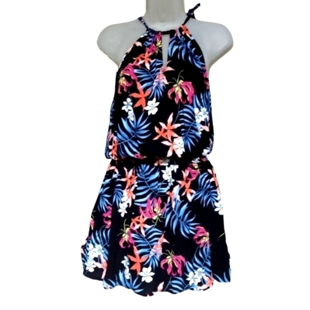 NWT Lovestitch Floral Sleeveless Mini Dress
